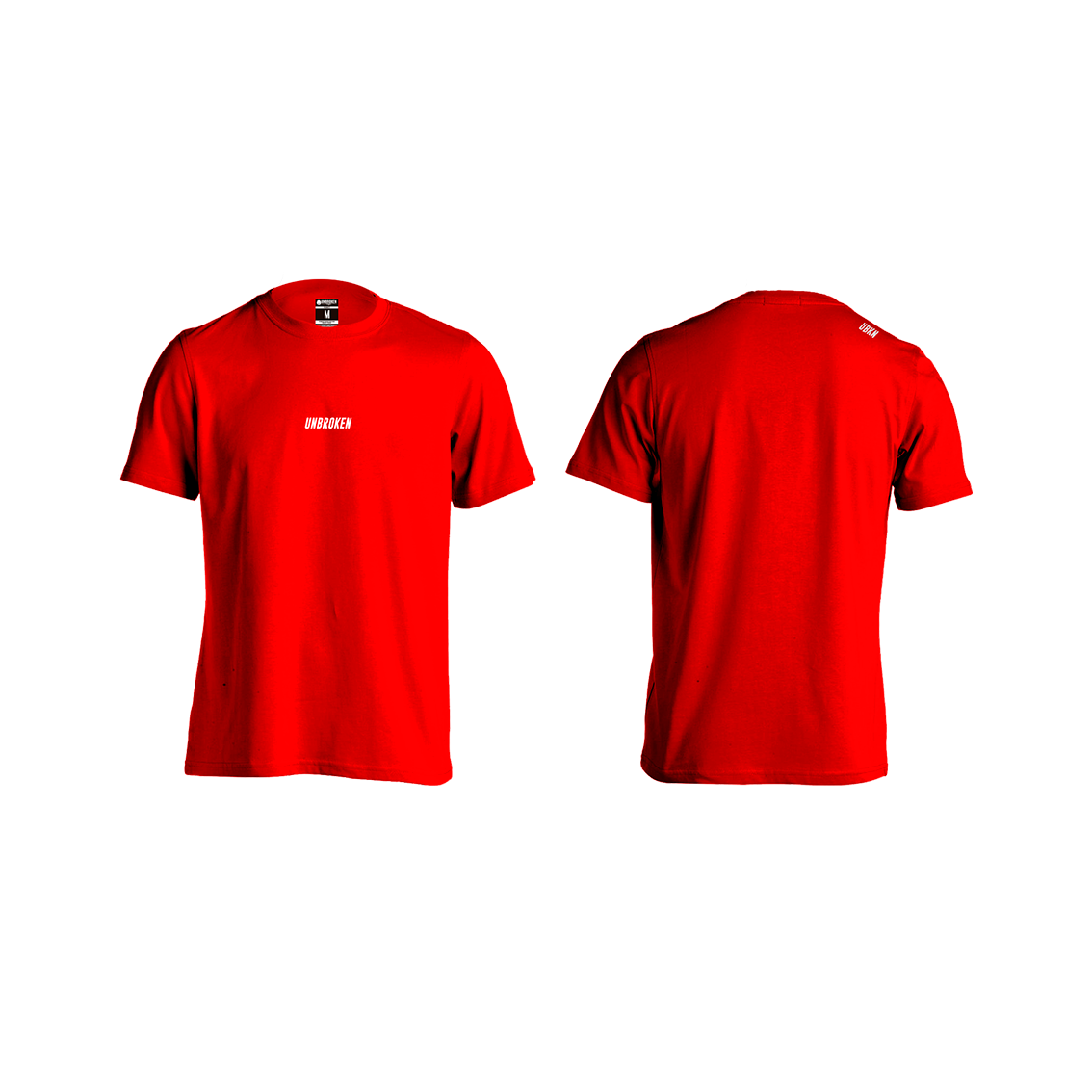 Camiseta Unbroken basic center red