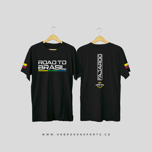 Camiseta Road to Brasil