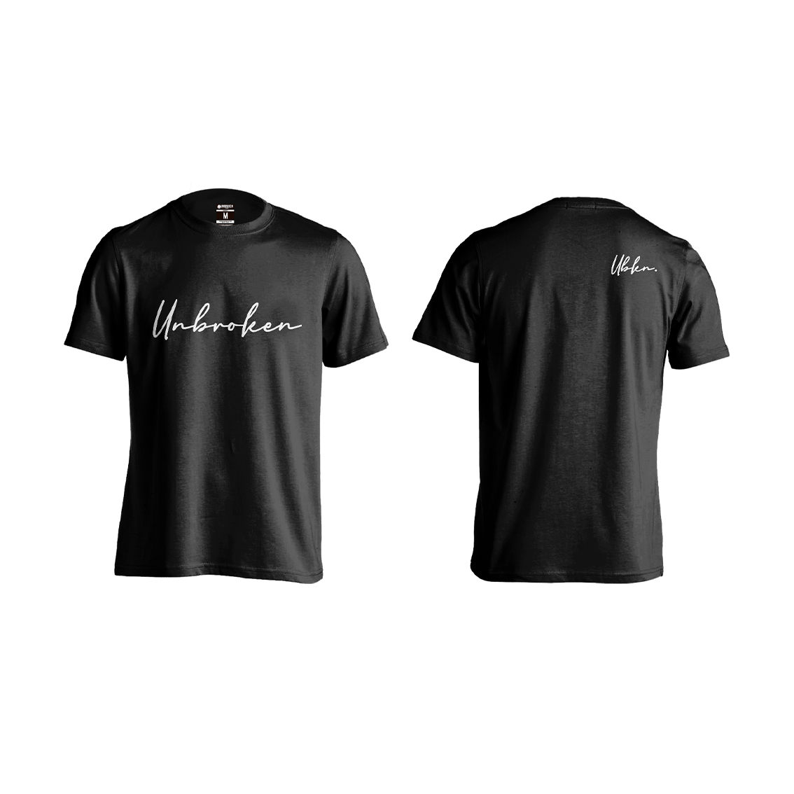 Camiseta Hombre Unbroken Signature black - Unbroken Sports Wear 