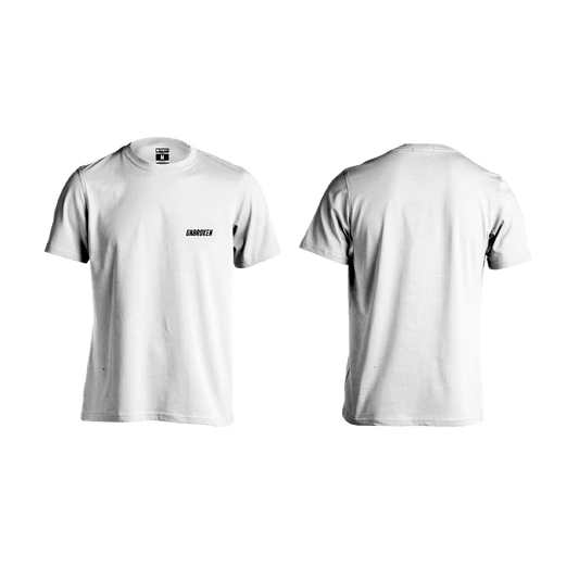 Camiseta Unbroken basic white - Unbroken Sports Wear 